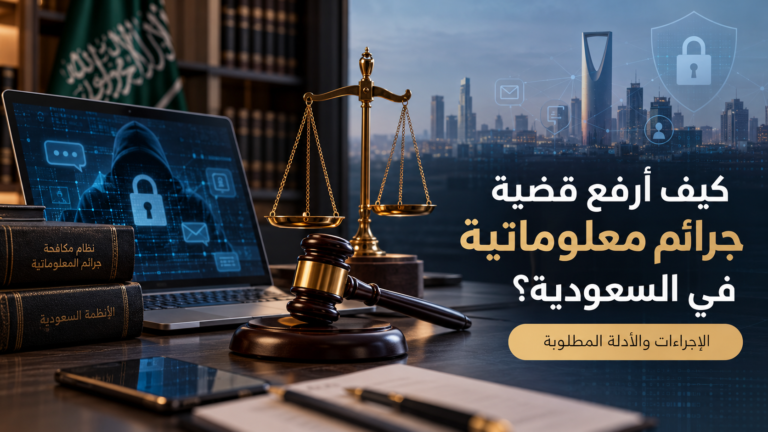 Saudi Cybercrime Law Desk Guide